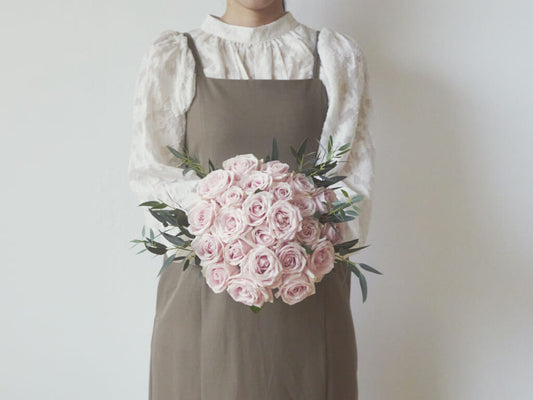 24 Pink Roses Bouquet