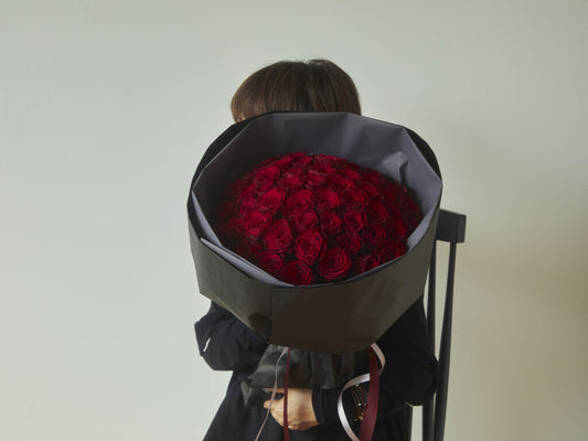 60 Red Roses Bouquet
