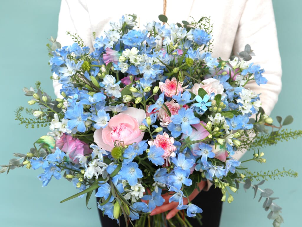 Blue & Pink Bouquet