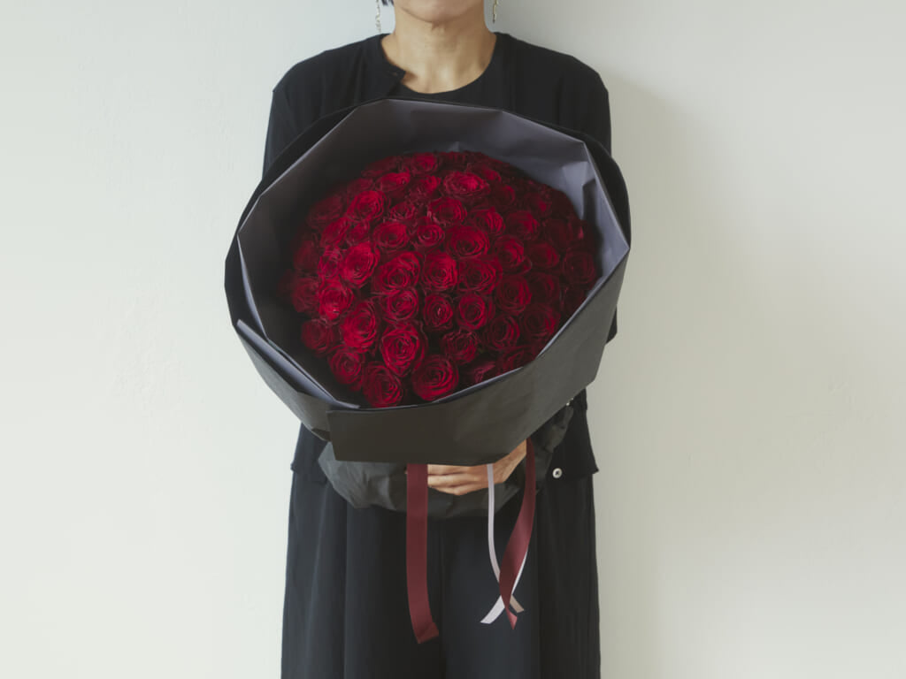 60 Red Roses Bouquet