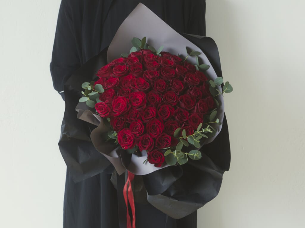 50 Red Roses Bouquet
