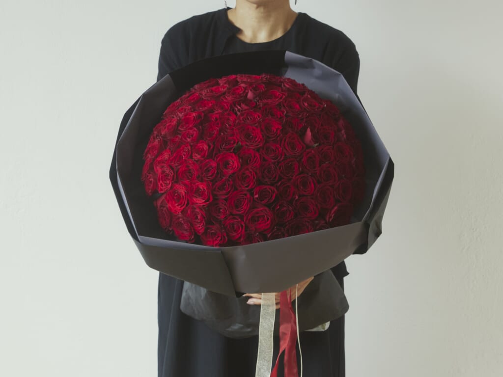 108 Red Roses Bouquet