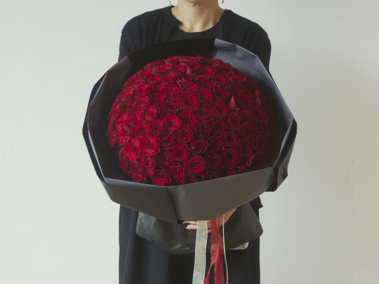 108 Red Roses Bouquet