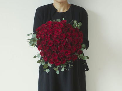 50 Red Roses Bouquet