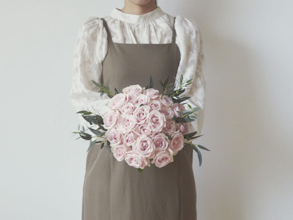 24 Pink Roses Bouquet
