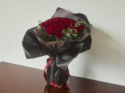 50 Red Roses Bouquet