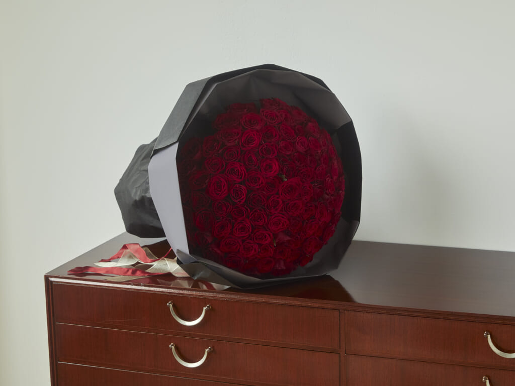 108 Red Roses Bouquet