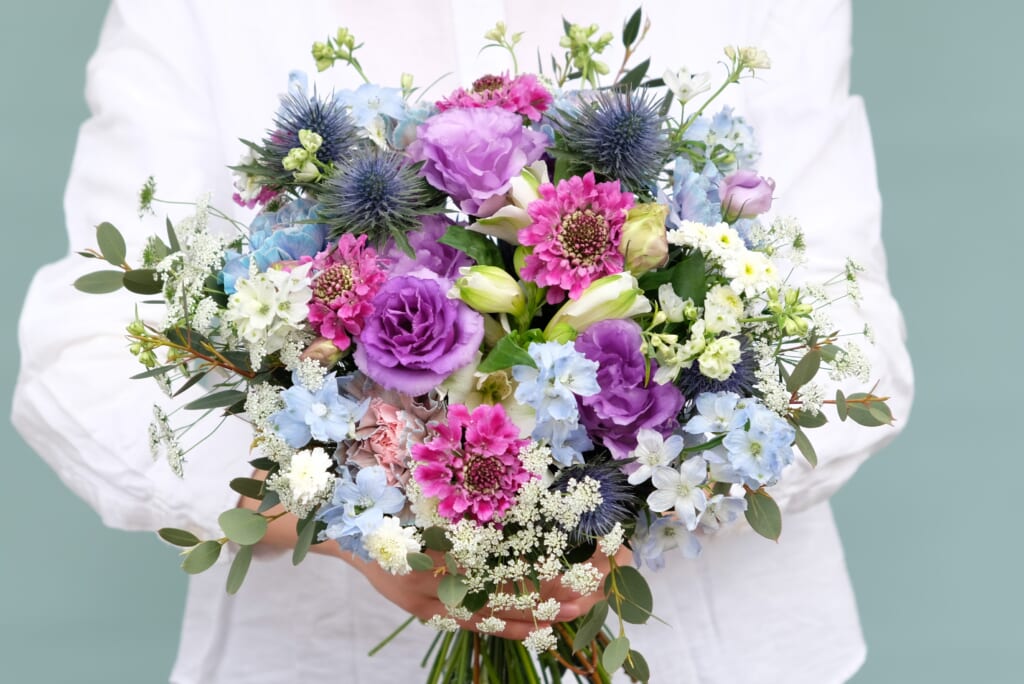 Purple & Blue Bouquet
