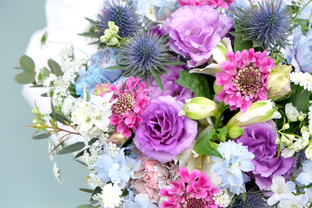 Purple & Blue Bouquet