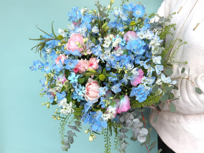 Blue & Pink Bouquet