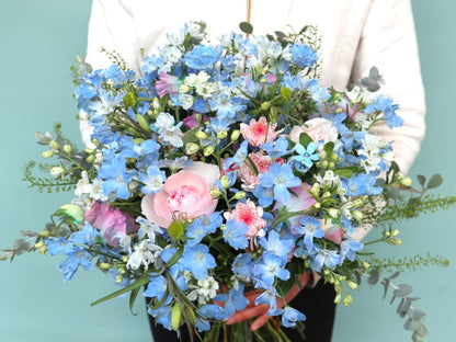 Blue & Pink Bouquet