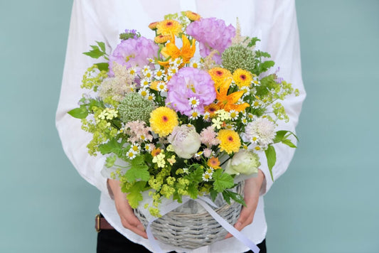 Sympathy Arrangement Mixed Colors