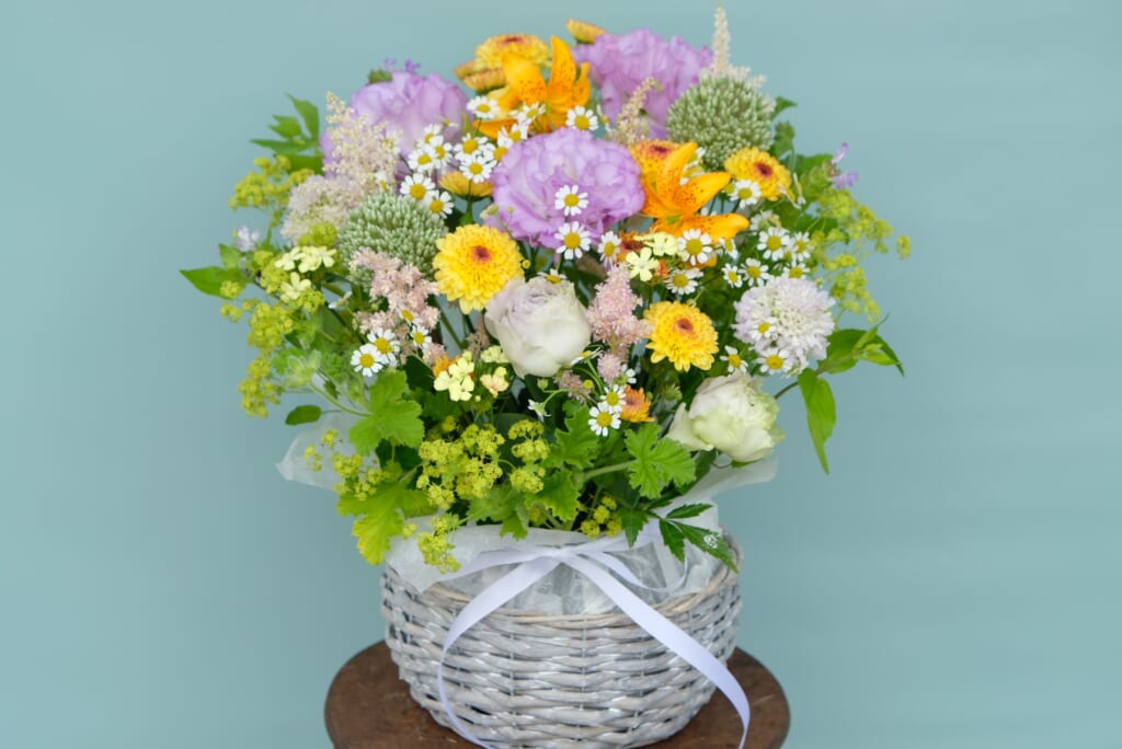 Sympathy Arrangement Mixed Colors