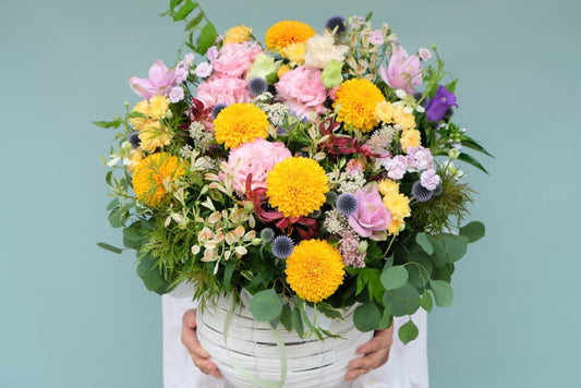 Sympathy Arrangement Mixed Colors