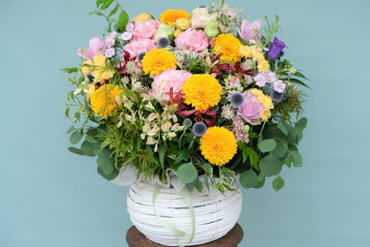 Sympathy Arrangement Mixed Colors