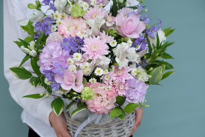 Sympathy Arrangement Pink & Purple