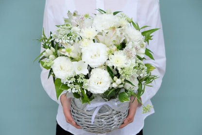 Sympathy Arrangement White