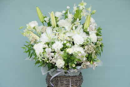 Sympathy Arrangement White
