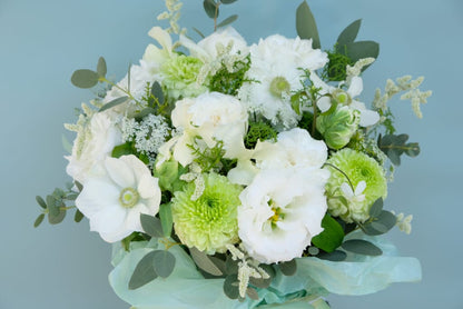 White & Green Arrangement